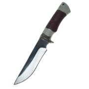 Нож Ирбис 95х18 стаб дер/рог