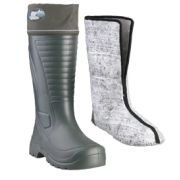 Сапоги 150-04-1Н Север ЭВА с надставкой и 1-сл чулком из НТП рабочие 47-48