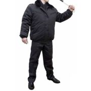 Куртка охранника утепленная черная укор. Родон 44-46/170-176