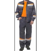 Костюм КОС523 Комфорт 1 серый/оранжевый 52-54/182-188 Эксперт