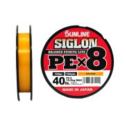 Шнур SUNLINE PE X8 150m Оrange2,5 40LB SIGLON