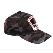 Кепка бейсболка Cap Trucks Black/Camo Remington
